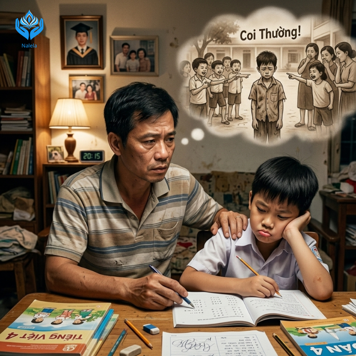 Nỗi sợ của các bậc phụ huynh khi mà các con lười học sẽ bị coi thường