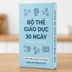 bộ thẻ giáo dục